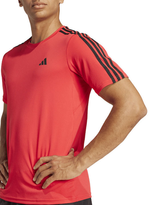 3-stripes Aeroready Спортна тениска Червен