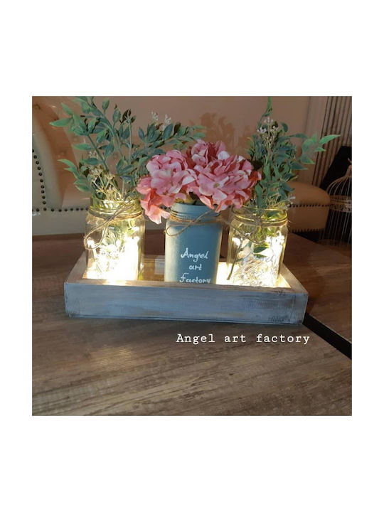Dekorative Lampe Blume