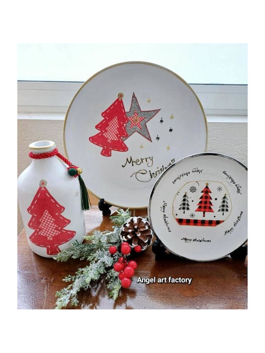 Christmas Plate Ceramic