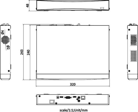 Hikvision Καταγραφικό NVR με Ανάλυση 4K