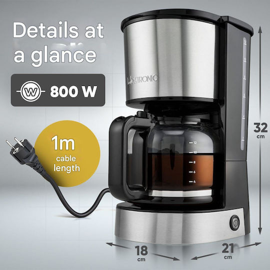 Clatronic Филтър кафе машина 800W
