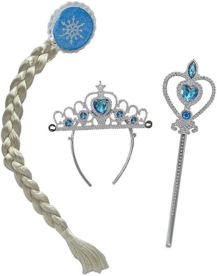 Prinzessin Tiara Blauer Stein 14x12x9cm Carnavalista 3-2547