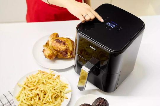 MPM Friteuză cu aer 4.5lt Negru MFR-11