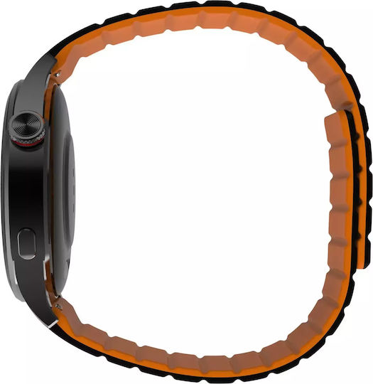 MaxCom Iron 54mm Smartwatch με SIM και Παλμογράφο (Γκρι)