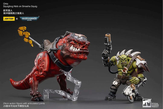 Joy-Toy Orks Squighog Nob On Smasha Squig 1/18 Guidebook