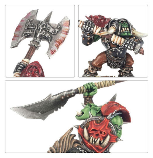 Warhammer Old World Ork & Goblinstämme Ork-Bosse