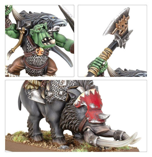 Warhammer Old World Ork & Goblinstämme Ork-Bosse