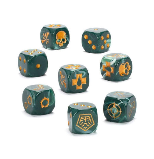 Necromunda Halls Ancients Dice