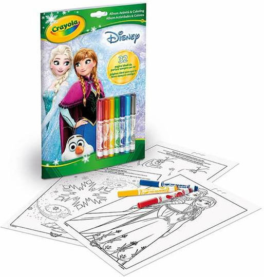 Crayola Painting Album with Stickers Frozen 2 for Children 3+ years Years