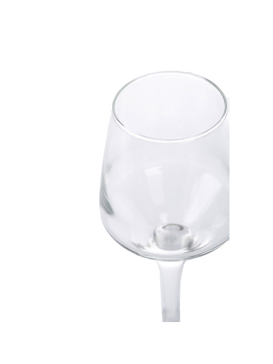 Borgonovo Contea Set Gläser für Rotwein aus Glas Mit Stiel 380ml CONTEA/380 6Stück