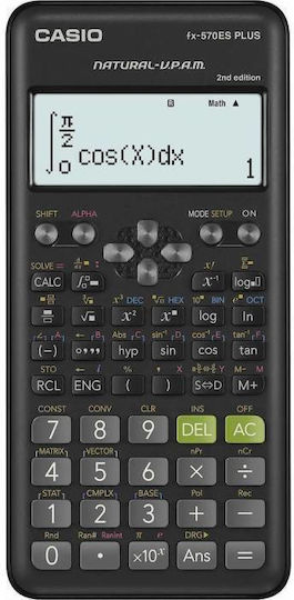 Casio 2nd Edition Calculator Scientific in Black Color 1pcs