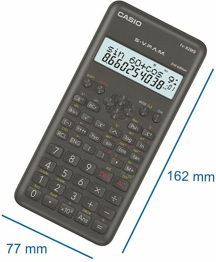 Casio Fx-82ms 2nd Edition Calculator Scientific in Black Color 1pcs