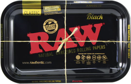 Raw Rollendes Tablett 17cm Schwarz