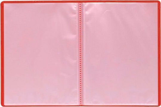 Logigraf Clipboard Flexible with 10 plastic sleeves Slides for Paper A4 Transparent 1pcs