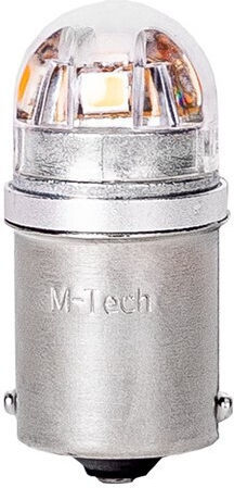M-Tech Lamps Car W16W / T15 / W5W / BA15S Canbus LED White 12-24V 1W 2pcs