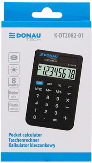 Donau Calculator de buzunar. în Culoarea Negru 1buc