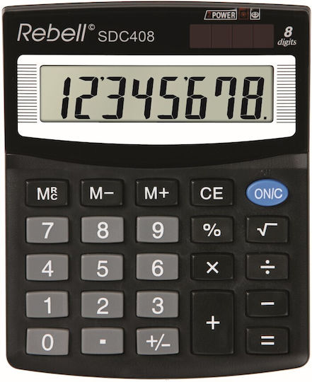 Rebell Calculator in Black Color 1pcs