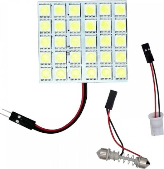 Raistar Lămpi Autoturismului LED 6000K Alb rece 12V 1buc