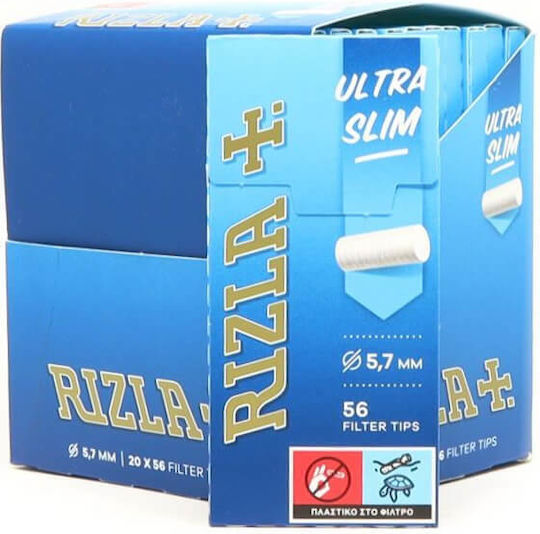 Rizla Филтърни накрайници за цигари Rizla 56бр 5.7мм ултра тънки