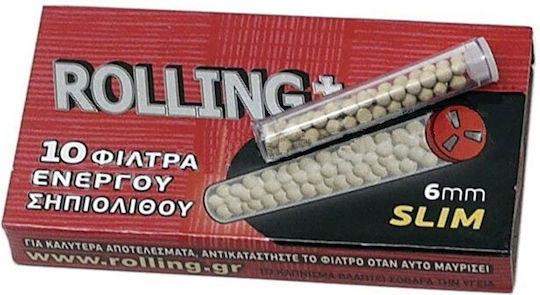 Rolling Ενεργού Σηπιόλιθου Slim 10 Φιλτράκια