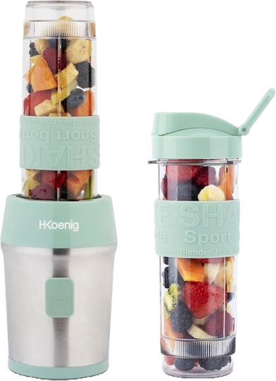 HKoenig SMOO Blender Cu Cană Din Plastic 570 Ml Verde
