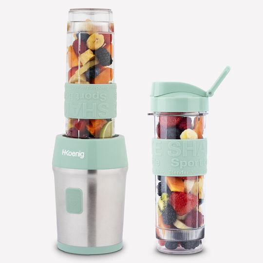 HKoenig SMOO Blender Cu Cană Din Plastic 570 Ml Verde