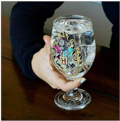 Paladone Hogwarts Water Glass Made of Glass 300ml