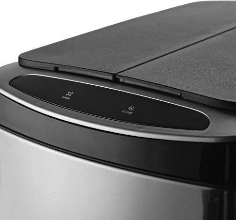 Delta Cleaning Metallic Waste Bin 30lt with Motion Sensor Inox