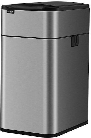 Delta Cleaning Plastic Waste Bin 9lt with Motion Sensor Inox