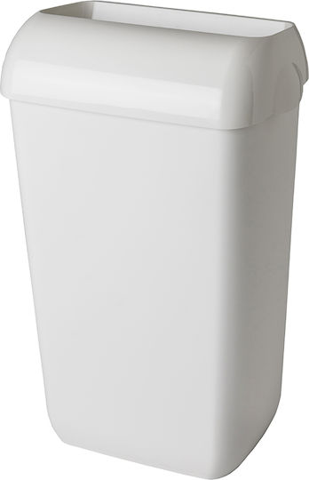 Mopatex Plastic Waste Bin 23lt Wall mounted White