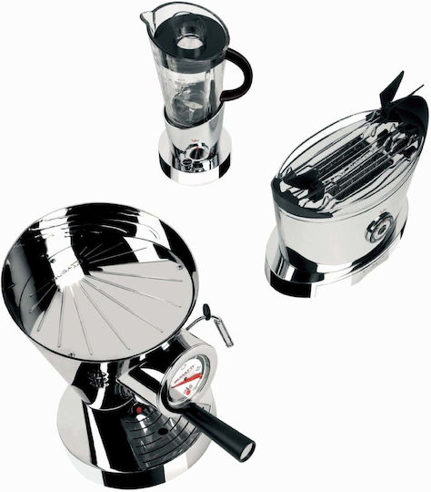Casa Bugatti Diva Еспресо Кафемашина 950W Налягане 15bar Сребрист