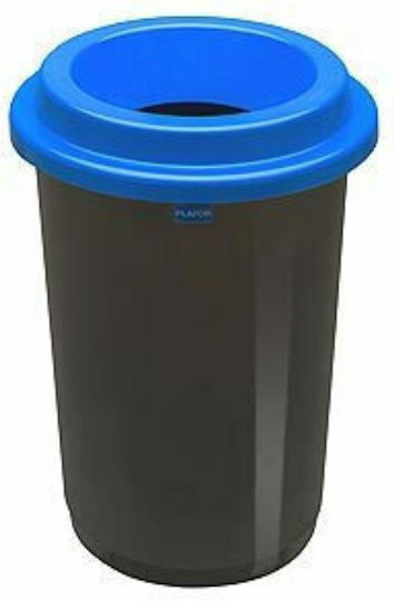 Delta Cleaning Recycling Plastic Waste Bin 50lt Black