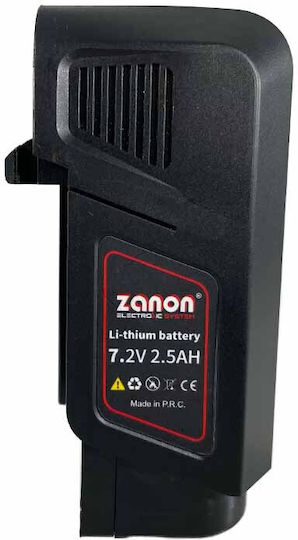 Zanon Tool Battery 7.2V with Capacity 2Ah