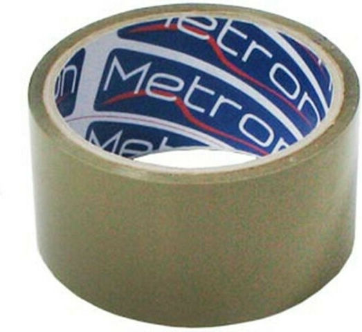 Metron Verpackungsfolie Geräuscharm 48mm x 50m in Braun Farbe
