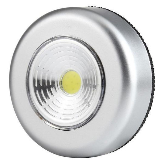 LED Night Light Spot with Battery Powered and Mounting Sticker 1pcs