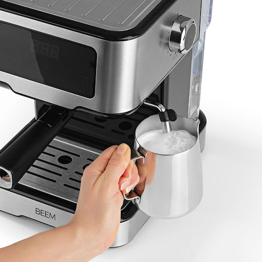 Beem Mașină de Espresso 1100W Presiune 15bar Argintie