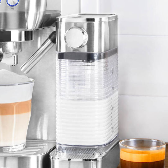 Gastroback Piccolo Pro M Mașină de Espresso 1500W Presiune 20bar pentru Cappuccino Gri
