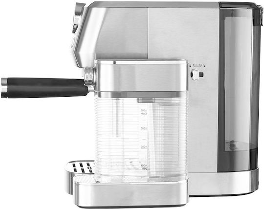 Gastroback Piccolo Pro M Mașină de Espresso 1500W Presiune 20bar pentru Cappuccino Gri