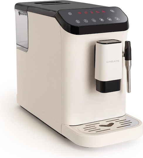 Create Thera Matic Touch Automat de Espresso 1350W Presiune 20bar pentru Cappuccino Maro