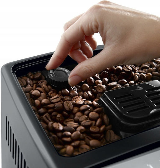 De'Longhi Dinamica Plus Αυτόματη Μηχανή Espresso 1450W Πίεσης 15bar με Μύλο Άλεσης Μαύρη ECAM382.70.B