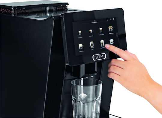 Beem Automat de Espresso 1450W Presiune 15bar pentru Cappuccino Neagră