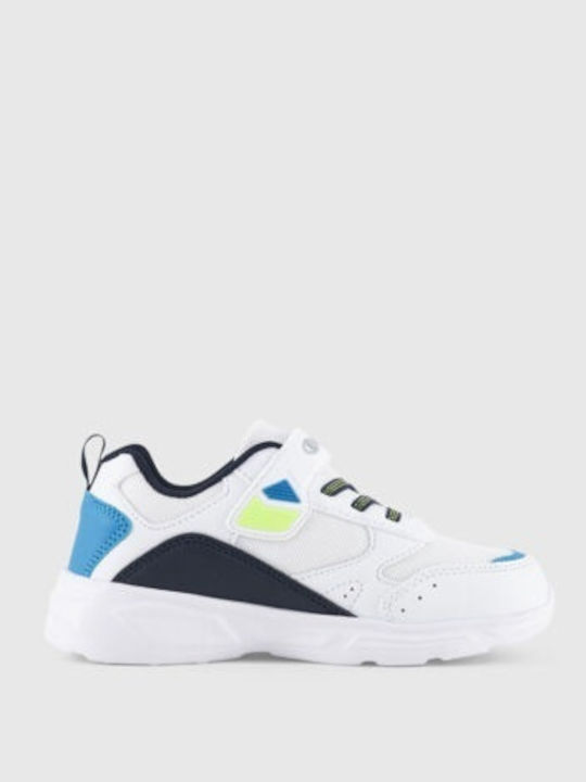 Wave B Ps Παιδικά Sneakers με Σκρατς Λευκά
