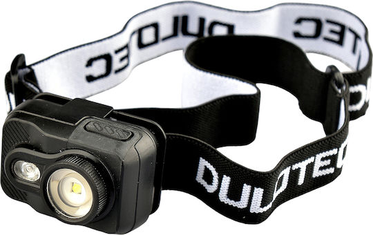 Dulotec Επαναφορτιζόμενος Φακός Κεφαλής LED IPX4