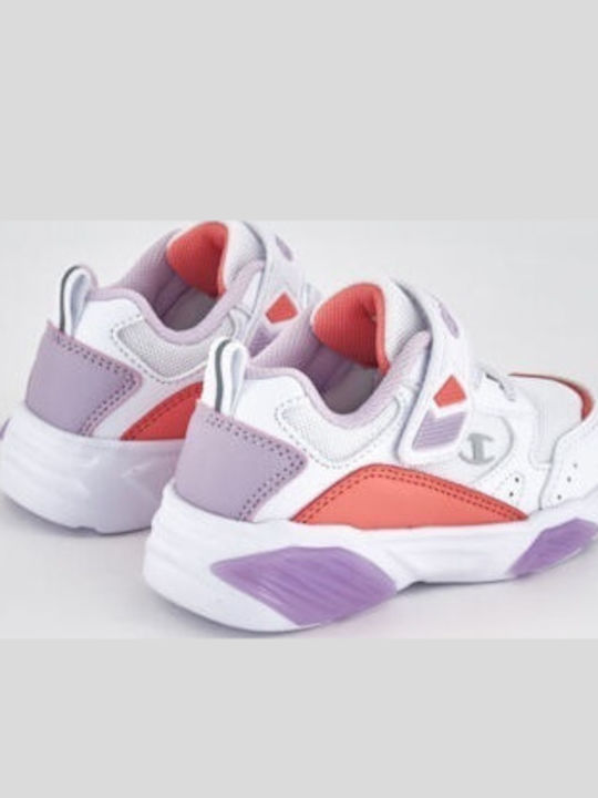 Wave G Kids Sneakers with Scratch White