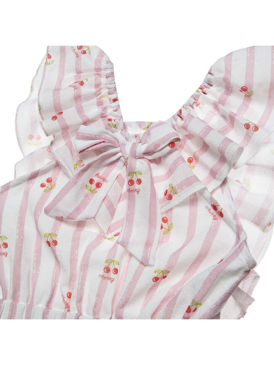 Kids' Fabric Jumpsuit Shorts/Bermudas Pink