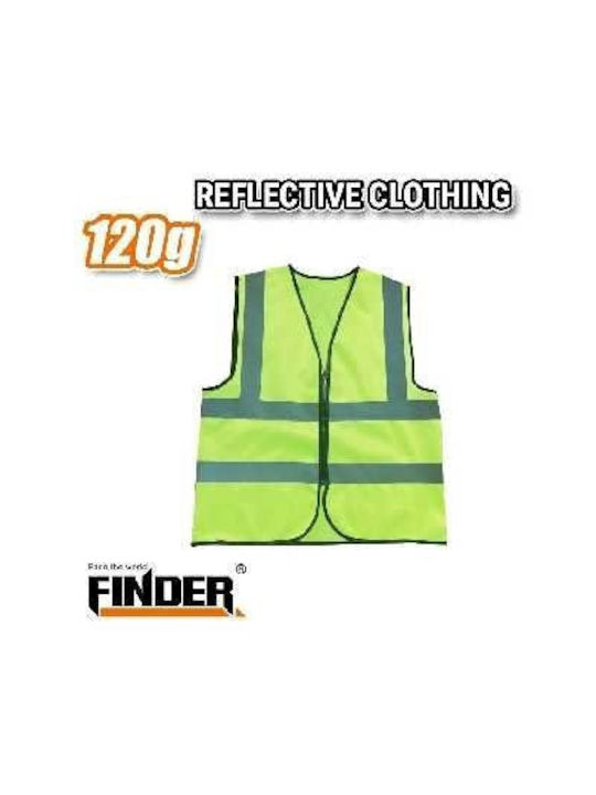 Finder Ανδρικό Γιλέκο Εργασίας με Ανακλαστικές Ταινίες Finder Ανδρικό Γιλέκο Εργασίας με Ανακλαστικές Ταινίες