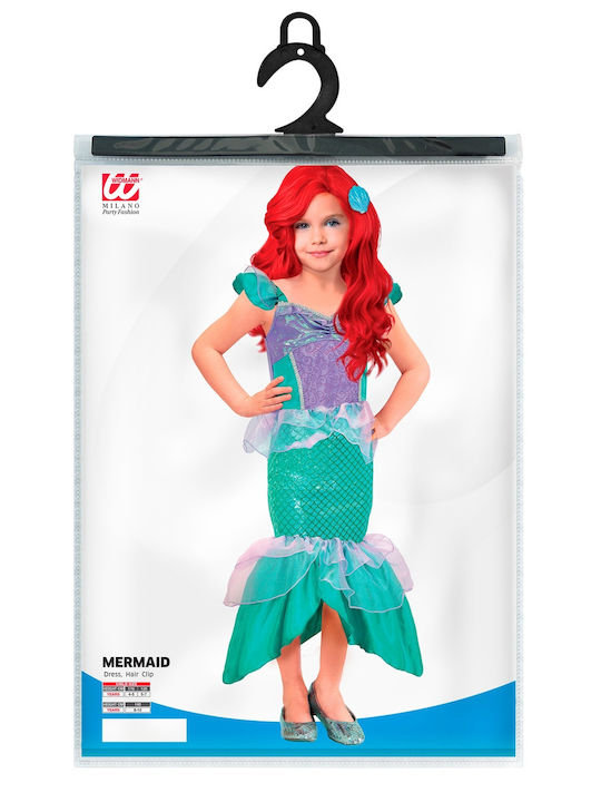 Costum de Carnaval pentru Copii ARIEL SIRENA DELUXE