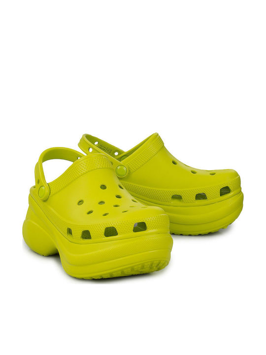 Crocs Classic Bae Femei Sabot Verzi