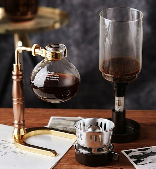 Reise-Kaffee-Express Retro Wasserkocher