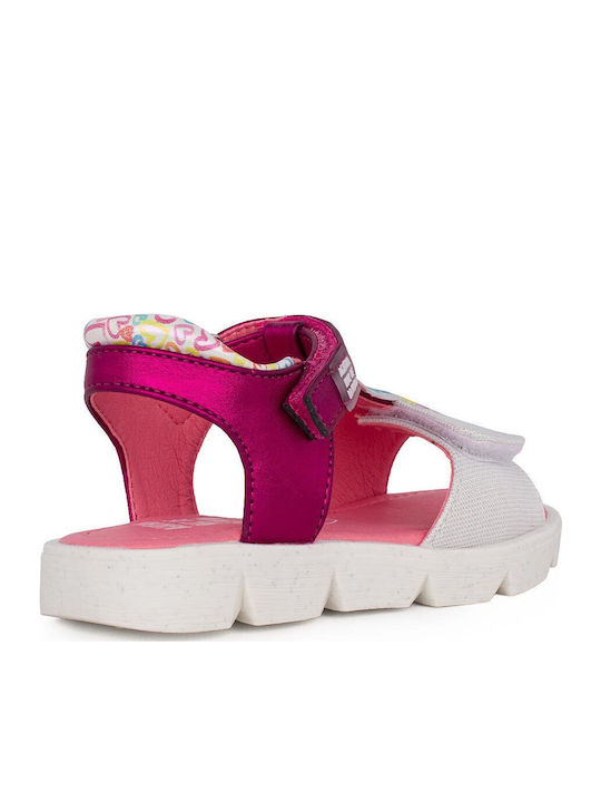 Kids' Sandals Anatomic Silver / Fuchsia